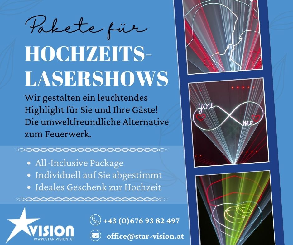 Hochzeits Lasershows 2
